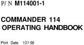 Product picture Aero Commander 114 Operating Handbook